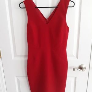 Banana Republic Red Sheath Dreas